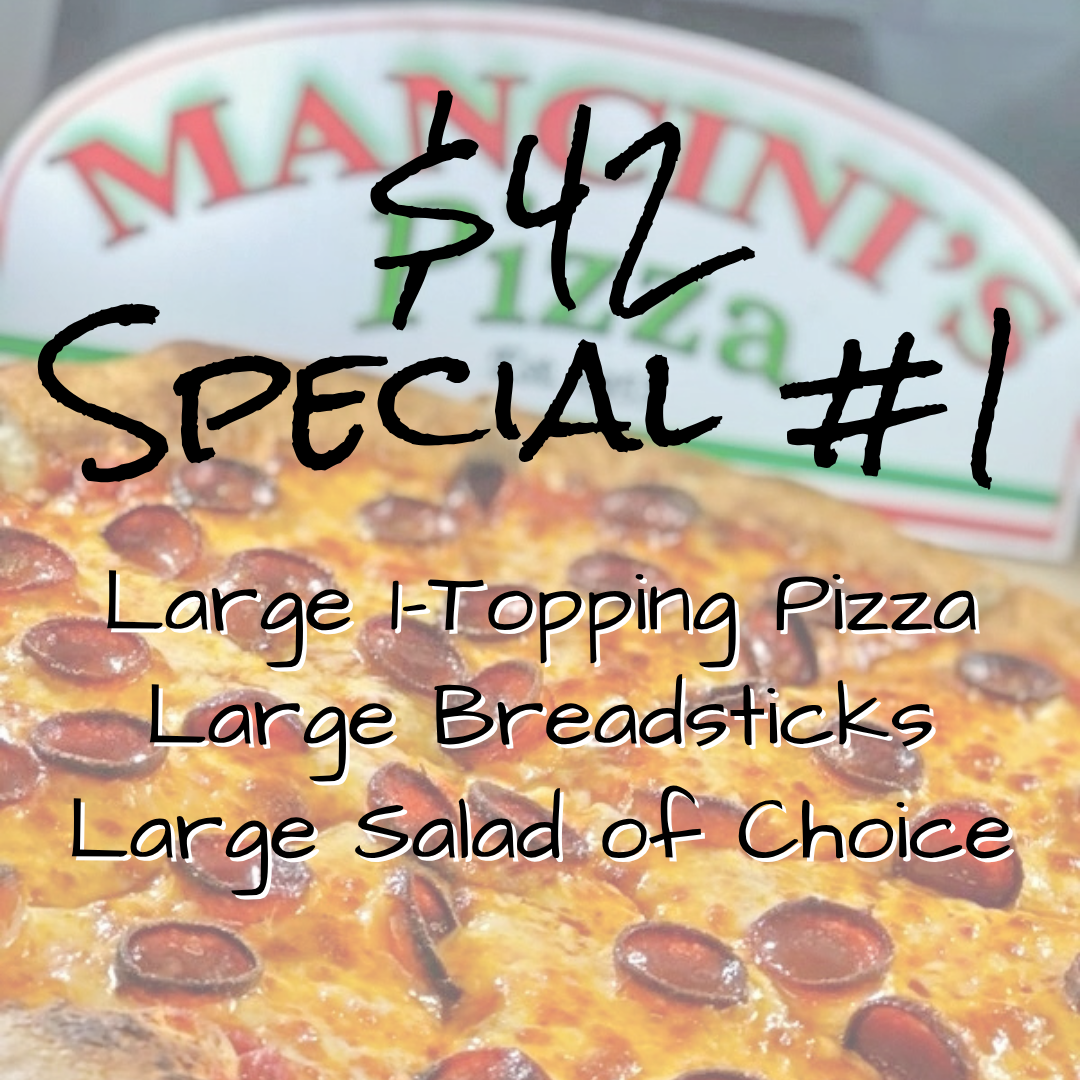 $42 pizza Special #1