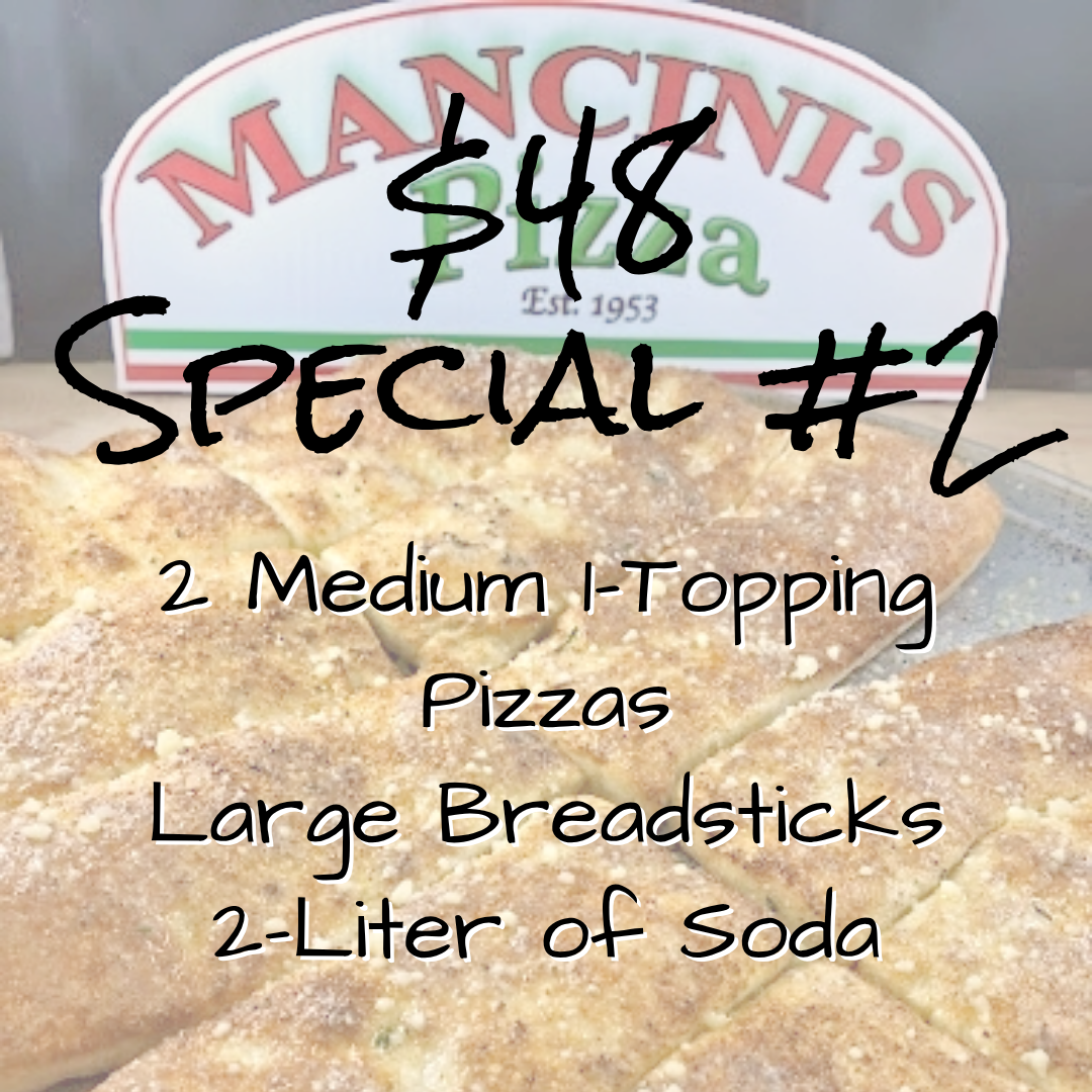 $48 pizza special #2